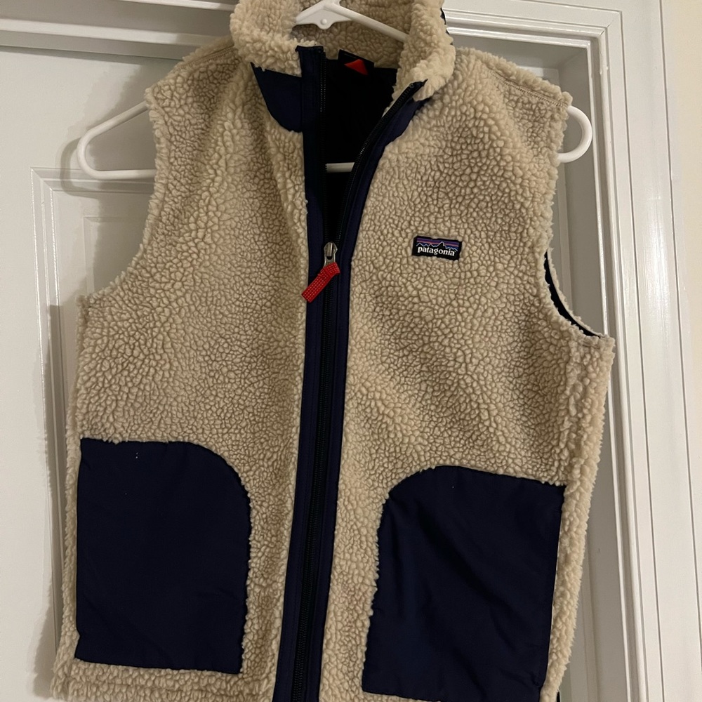 Kids Patagonia vest, EUC